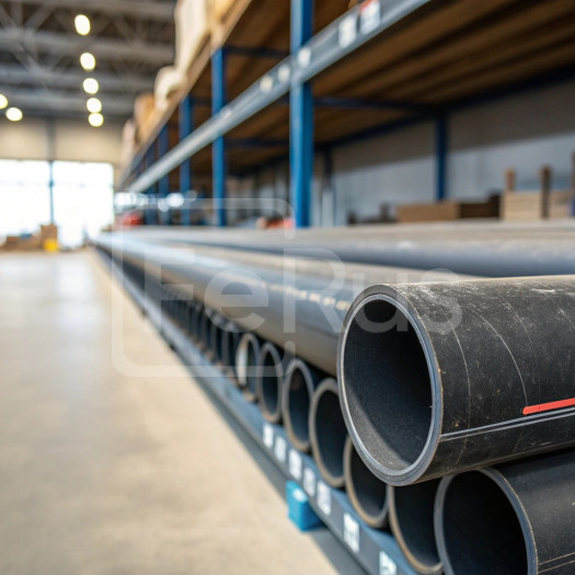 Труба линейная 75х3х5000 мм ПВДФ ГОСТ 32415-2013 без обработки