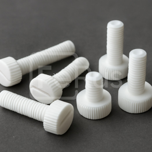 Винт полипропиленовый М25 шаг резьбы 2,3 мм PP-H ГОСТ 32415-2013