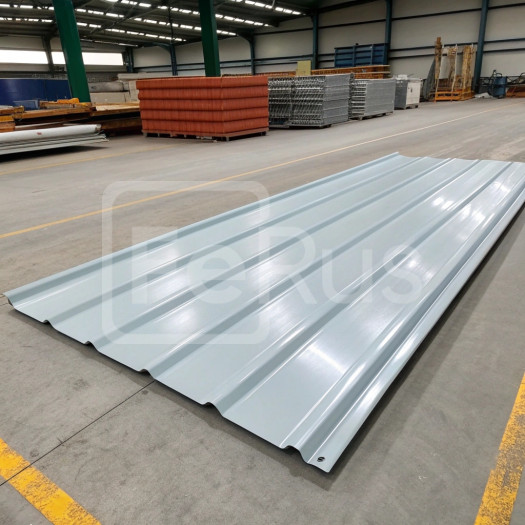 Профнастил С8 полиэстер (Zn100-180) 0,55х1150х800 мм, RAL 7035