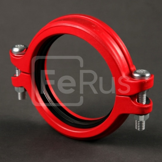 Муфта  жёсткая грувлок ковкий чугун  ДУ 40 (ДН 48) 11/2